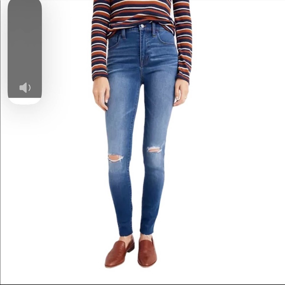Madewell Roadtripper Distressed Skinny Jeans